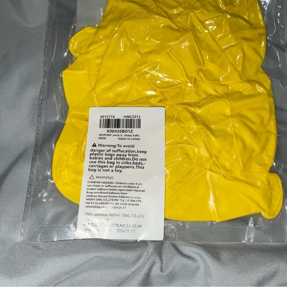 MCPINKY 12PCS Yellow Party Balloons Latex Balloons 18 Inch Balloons Brand New - Picture 14 of 16